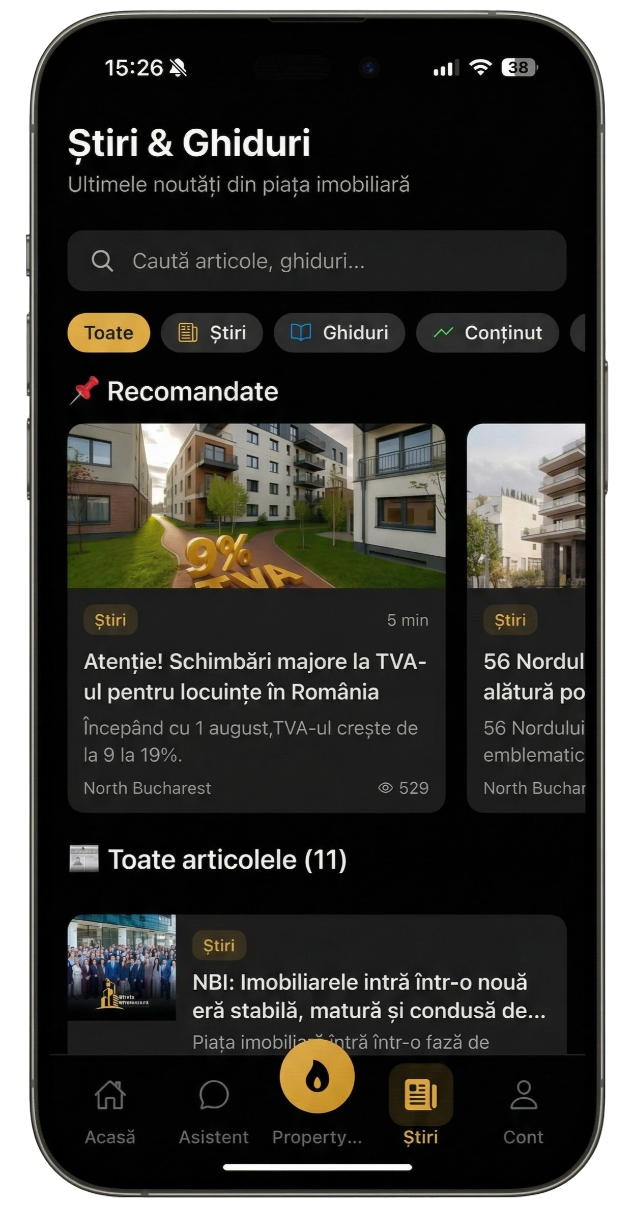 North Bucharest App — News & Guides