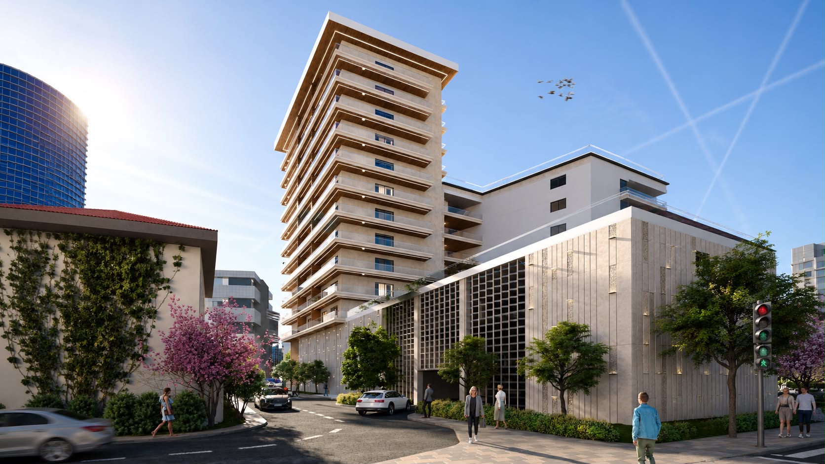 Barrio Residence Unirii - Side View